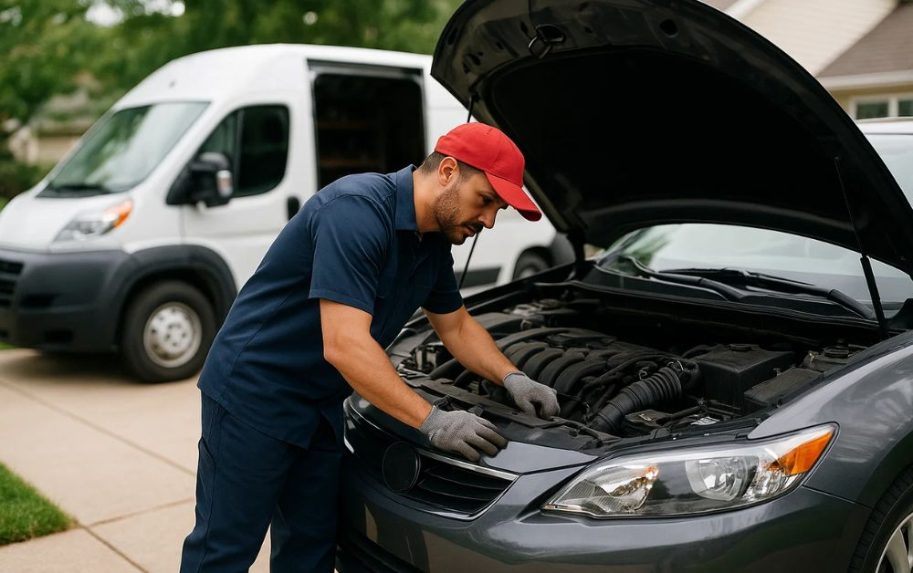 Predictive Maintenance Powered by IoT of Doorstep Car Services