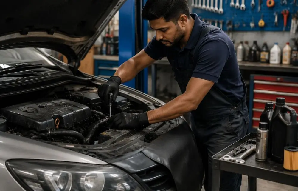 Engine Oil, Filter and Air System Service